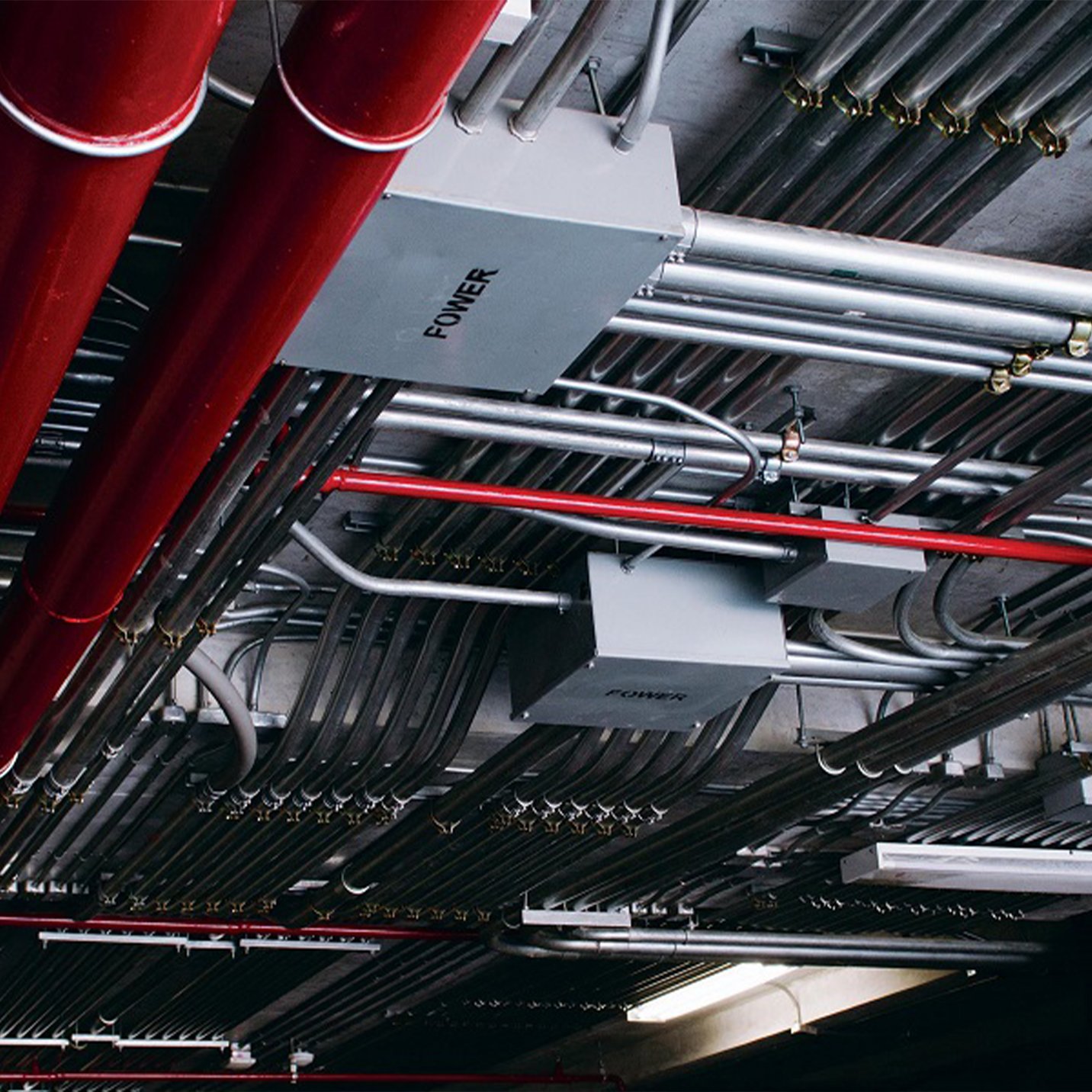 HVAC air management channels